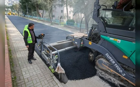Bursa Büyükşehir Belediyesi Yıldırım Siteler Mahallesi’nde yağmur suyu ve kanalizasyon hattını yeniledi