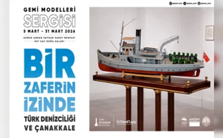İzmir Büyükşehir Belediyesi Çanakkale Deniz Zaferi’nin 111’inci Yılında “Türk Denizciliği ve Çanakkale Gemi Modelleri” Sergisini Açıyor