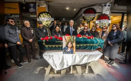 İzmir Gazeteciler Cemiyeti Üyesi Gazeteci Burcu Yanar Meslektaşlarının Alkışlarıyla Son Yolculuğuna Uğurlandı