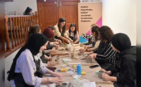 BURSA BÜYÜKŞEHİR BELEDİYESİ RAMAZAN ETKİNLİKLERİNDE SERAMİK ATÖLYESİYLE SANATI VATANDAŞLARLA BULUŞTURDU