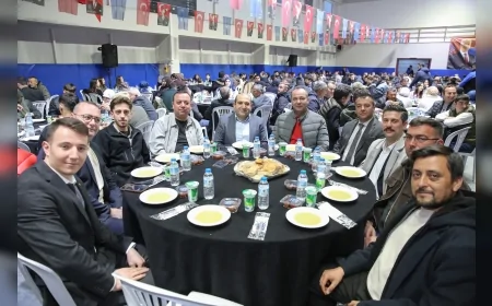 Bursa Büyükşehir Belediyesi Büyükorhan’da İftar Programı Düzenledi