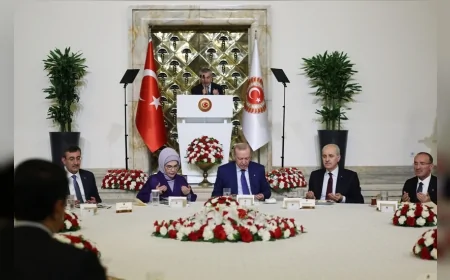 CUMHURBAŞKANI RECEP TAYYİP ERDOĞAN: “SORUNLARIN DİYALOG VE DİPLOMASİYLE ÇÖZÜLMESİNİN, SAVAŞ YERİNE BARIŞIN TARAFINDAYIZ”