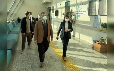 Çorum İl Sağlık Müdürü Prof. Dr. Sinan Zehir Osmancık Devlet Hastanesi’nde Sağlık Hizmetlerini Yerinde İnceledi