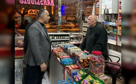 CHP Çorum İl Başkanı Av. Dinçer Solmaz Yazı Çarşı’da Esnaf ve Vatandaşlarla Ramazan Buluşması Gerçekleştirdi