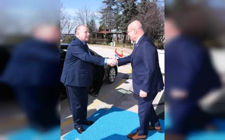 HIRVATİSTAN’IN ANKARA BÜYÜKELÇİSİ HRVOJE CVITANOVIČ ATO BAŞKANI GÜRSEL BARAN’I ZİYARET ETTİ: “TİCARET HACMİNİ 5 MİLYAR DOLARA YÜKSELTMEYİ HEDEFLİYORUZ”