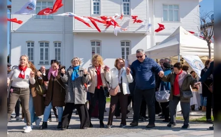 Yalova’da Balkan Geleneği Marteniçka Etkinliği Renkli Görüntülerle Kutlandı