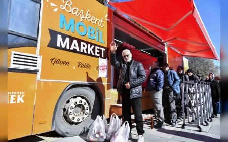 ANKARA’DA BAŞKENT MOBİL MARKETLER 6 İLÇEDE YÜZDE 100 YERLİ BESİ ET SATIŞINA BAŞLADI