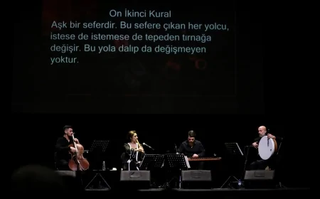 Bursa’da ‘Şems’in 40 Kuralı’ Tasavvuf Dinletisi Ney Tınısı ve Sema Gösterisiyle Sahnelendi