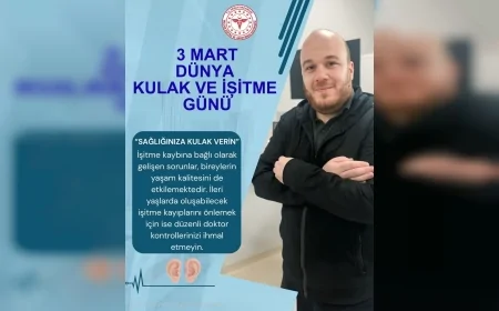 Yalova Eğitim ve Araştırma Hastanesi Kulak Burun Boğaz Hastalıkları Uzmanı Dr. Öğr. Üyesi Mehmet Ali Say: “Erken Tanı İşitme Kaybında Hayat Kalitesini Artırır”