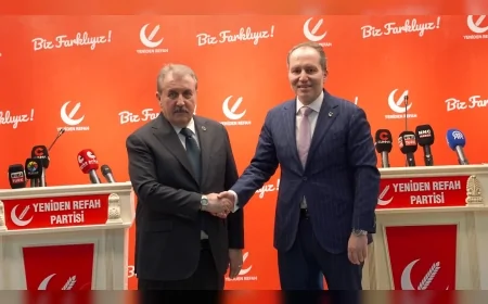 BBP ile Yeniden Refah liderleri ortak açıklama yaptı: İran saldırıları kınandı, emekli ikramiyesi için 10 bin lira vurgusu öne çıktı