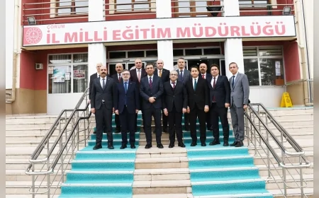 MEB Ölçme Değerlendirme Genel Müdürü Dr. Erdal Kılınç Çorum’da Türkiye Yüzyılı Maarif Modeli’ni Değerlendirdi