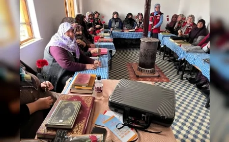 Çorum Bayat’ta Kur’an Kursu Kursiyerlerine Kadına Yönelik Şiddetle Mücadele ve Dijital Okuryazarlık