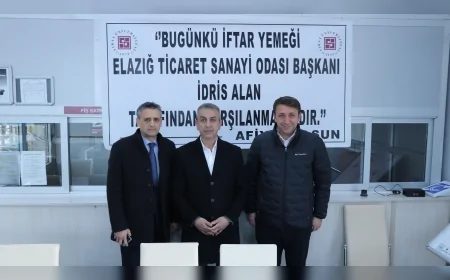 Elazığ Ticaret ve Sanayi Odası Fırat Üniversitesi Öğrencileri İçin Geleneksel İftar Programı Düzenledi