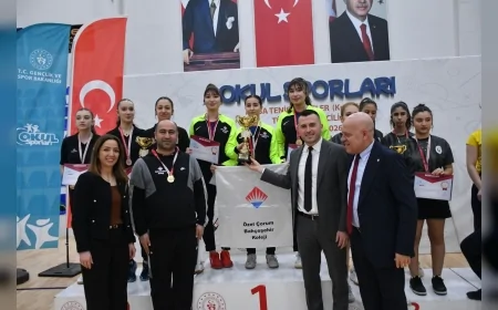 Çorum Özel Bahçeşehir Koleji Masa Tenisi Takımı: “Set Vermeden Türkiye Şampiyonu Oldu”