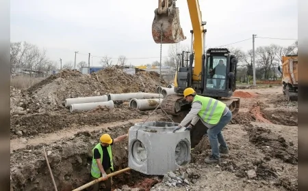 Bursa Büyükşehir Belediyesi Osmangazi Nilüferköy Mahallesi’nde 1200 Metrelik Yağmur Suyu ve Kanalizasyon Hattını Tamamladı