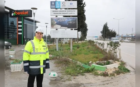 BURSA BÜYÜKŞEHİR BELEDİYE BAŞKANI MUSTAFA BOZBEY: “ÇINARCIK SUYUNU GÖRÜKLE VE MUDANYA’YA ULAŞTIRMAK İÇİN GECE GÜNDÜZ ÇALIŞIYORUZ”