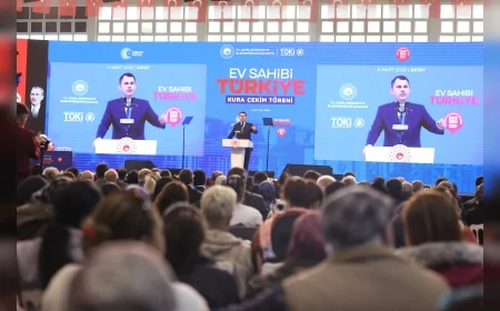 Çevre Şehircilik ve İklim Değişikliği Bakanı Murat Kurum: “455 bin konuta inandık başardık, 500 bin sosyal konutta da başaracağız”