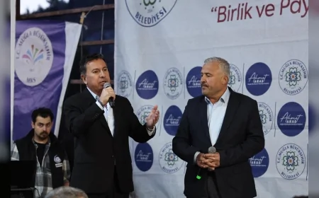 Muğla Büyükşehir Belediye Başkanı Ahmet Aras Kavaklıdere’de İftar Programında Vatandaşlarla Buluştu