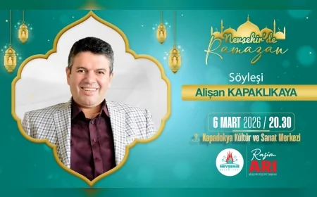 NEVŞEHİR BELEDİYESİ RAMAZAN ETKİNLİKLERİNDE EĞİTİMCİ ALİŞAN KAPAKLIKAYA’YI VATANDAŞLARLA BULUŞTURUYOR