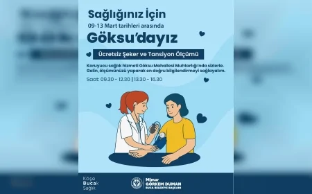 BUCA BELEDİYESİ MAHALLELERDE ÜCRETSİZ SAĞLIK TARAMALARI BAŞLATIYOR