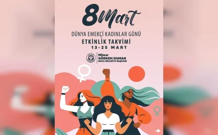 Buca Belediyesi 8 Mart Dünya Emekçi Kadınlar Günü İçin Ay Boyu Sürecek Etkinlik Programı Hazırladı