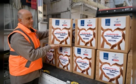 Kuşadası Belediyesi Ramazan ayında 3 bin 500 aileye gıda yardımı ulaştırdı