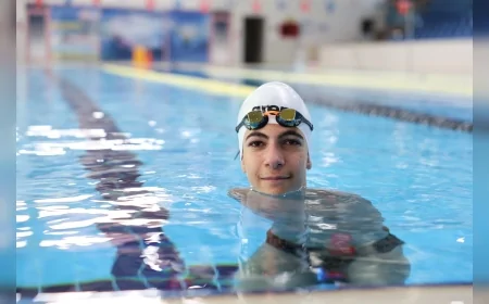 Eskişehirli Milli Yüzücü Baran Doruk Şimşek İtalya’da Para Swimming World Series’te Türkiye’yi Temsil Edecek