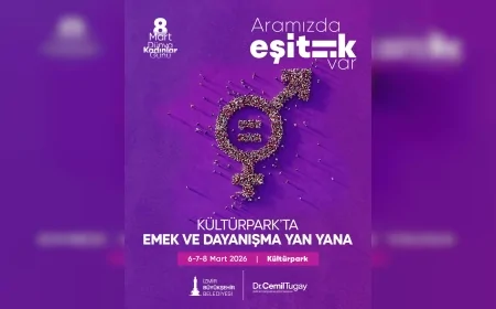 İzmir’de 8 Mart Dünya Kadınlar Günü “Aramızda Eşitlik Var” temasıyla üç gün boyunca etkinliklerle kutlanacak