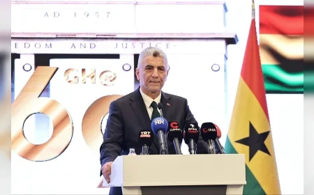 Ticaret Bakanı Prof. Dr. Ömer Bolat: “Türkiye ile Gana arasındaki 1 milyar dolarlık ticaret hedefine çok az kaldı”