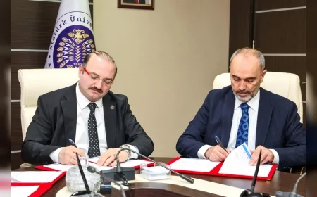 ERZURUM 2028 EUSA AVRUPA ÜNİVERSİTE KIŞ OYUNLARI ADAYLIĞI İÇİN KURUMLAR ARASI İYİ NİYET PROTOKOLÜ İMZALANDI