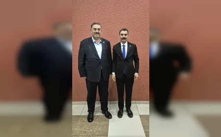 Bürokratlar ve Diplomatlar Birliği Derneği Genel Başkanı Yunus Şahin, Balkan Stratejik Araştırmalar Merkezi Başkanı Rıfat Sait ile Bürokrasi ve Diplomasi Alanında İş Birliğini Görüştü