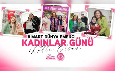 AFYONKARAHİSAR BELEDİYE BAŞKANI BURCU KÖKSAL: “KADINLARIN EMEĞİ VE KARARLILIĞI TOPLUMLARIN GELİŞMESİNİN EN GÜÇLÜ TEMİNATIDIR”