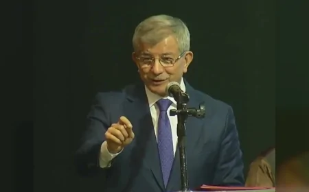 GELECEK PARTİSİ GENEL BAŞKANI AHMET DAVUTOĞLU: “MEDENİYETLER İTTİFAKI ŞANLIURFA’DA TOPLANSIN”