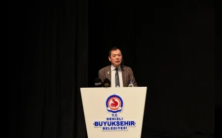 DENİZLİ BÜYÜKŞEHİR BELEDİYESİ’NDEN DEPREM FARKINDALIK SEMİNERİ JAPON UZMAN MORIWAKI AFET YÖNETİMİNDEKİ FARKLARI ANLATTI