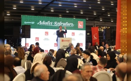 SAADET PARTİSİ GENEL BAŞKANI MAHMUT ARIKAN: “BÜTÜN DÜNYADA RADARLAR HİPERSONİK FÜZELERE, TÜRKİYE’DE VATANDAŞIN CÜZDANINA ODAKLANMIŞ”