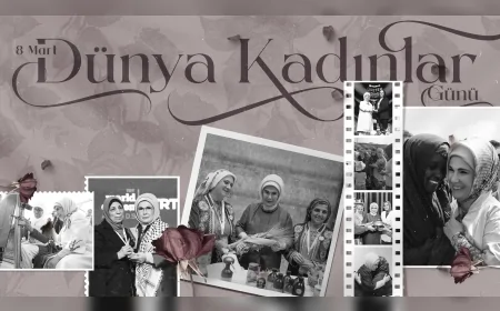 Cumhurbaşkanı Recep Tayyip Erdoğan’ın eşi Emine Erdoğan: “Emeğiyle dünyayı değiştiren tüm kadınlarımızın Dünya Kadınlar Günü’nü kutluyorum”