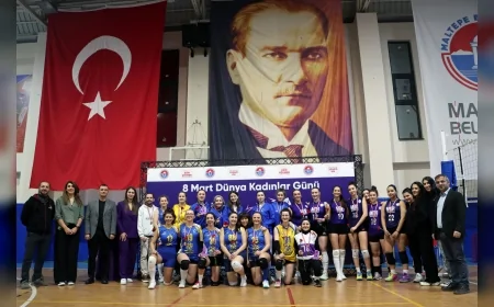 Maltepe Belediyesi 8 Mart’ta Kadın Dayanışmasına Voleybol Turnuvasıyla Dikkat Çekti