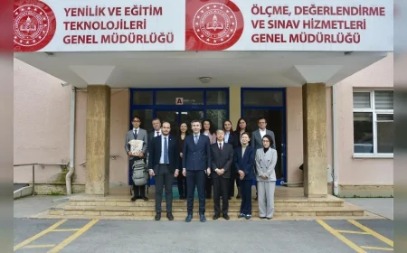 Japonya Eğitim Heyeti Türkiye’nin PISA Başarısını Yerinde İncelemek İçin Millî Eğitim Bakanlığını Ziyaret Etti