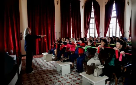 BERGAMA BELEDİYESİ 8 MART’TA KADINLARIN RUHSAL VE BEDENSEL SAĞLIĞI İÇİN SÖYLEŞİ VE EGZERSİZ ETKİNLİĞİ DÜZENLEDİ