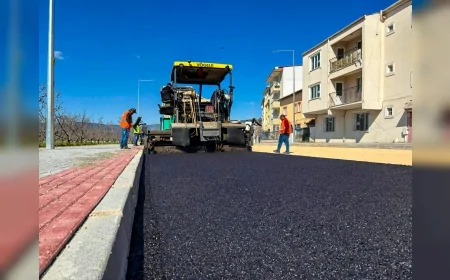 BURSA BÜYÜKŞEHİR BELEDİYESİ GÜRSU’DA YOL GENİŞLETME VE ASFALT ÇALIŞMALARINI TAMAMLADI