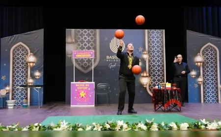 BAŞİSKELE’DE RAMAZAN ETKİNLİKLERİ KAPSAMINDA DÜZENLENEN ÇOCUK PROGRAMI MİNİKLERE EĞLENCE DOLU BİR AKŞAM YAŞATTI