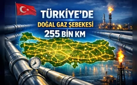 ENERJİ VE TABİİ KAYNAKLAR BAKANLIĞI DOĞAL GAZ AĞINI GENİŞLETİYOR: TÜRKİYE’DE ŞEBEKE 255 BİN KİLOMETREYE, DOĞAL GAZ ULAŞAN YERLEŞİM SAYISI 982’YE YÜKSELDİ
