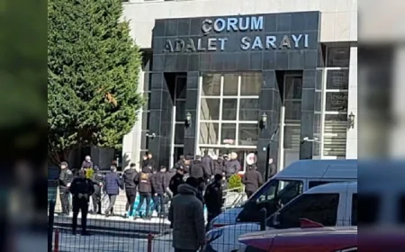 Çorum’da Trafiği Kapatan Modifiye Eylemine Müdahale: Gözaltına Alınan 9 Kişiden Biri Mahkemeye Sevk Edildi
