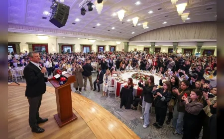 CHP Genel Başkanı Özgür Özel: “Eskişehir Kadınların Siyasette ve Toplumsal Yaşamda Güçlü Olduğu Bir Kent”