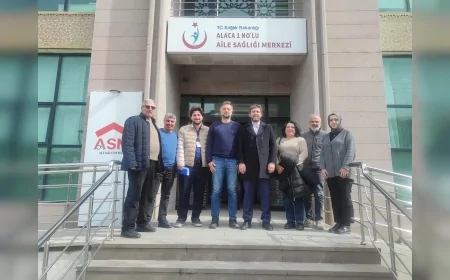 Çorum Alaca’da Aile Sağlığı Merkezlerinde Birinci Basamak Hizmetler Yerinde İncelendi