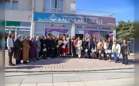 Kahramankazan Belediyesi 8 Mart Dünya Emekçi Kadınlar Günü’nde Kadın Hakları ve Dayanışma Semineri Düzenledi