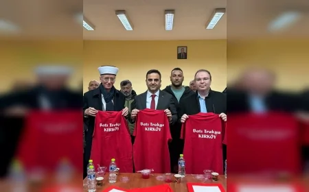 Başiskele Belediye Başkanı M. Yasin Özlü Batı Trakya’da temaslarda bulundu