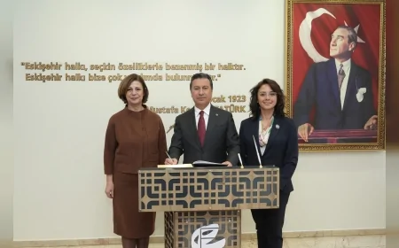 Muğla Büyükşehir Belediye Başkanı Ahmet Aras ve Menteşe Belediye Başkanı Gonca Köksal Aras’tan Başkan Ayşe Ünlüce’ye Ziyaret