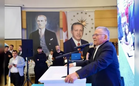 KAYSERİ BÜYÜKŞEHİR BELEDİYE BAŞKANI DR. MEMDUH BÜYÜKKILIÇ: “İYİ Kİ VARSINIZ, ALNINIZDAN ÖPÜYORUM”