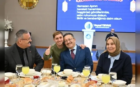 ALTINDAĞ BELEDİYE BAŞKANI DR. VEYSEL TİRYAKİ: “RAMAZAN’IN RAHMET İKLİMİNDE HEMŞEHRİLERİMİZLE AYNI SOFRADA BULUŞMANIN BAHTİYARLIĞINI YAŞIYORUZ”